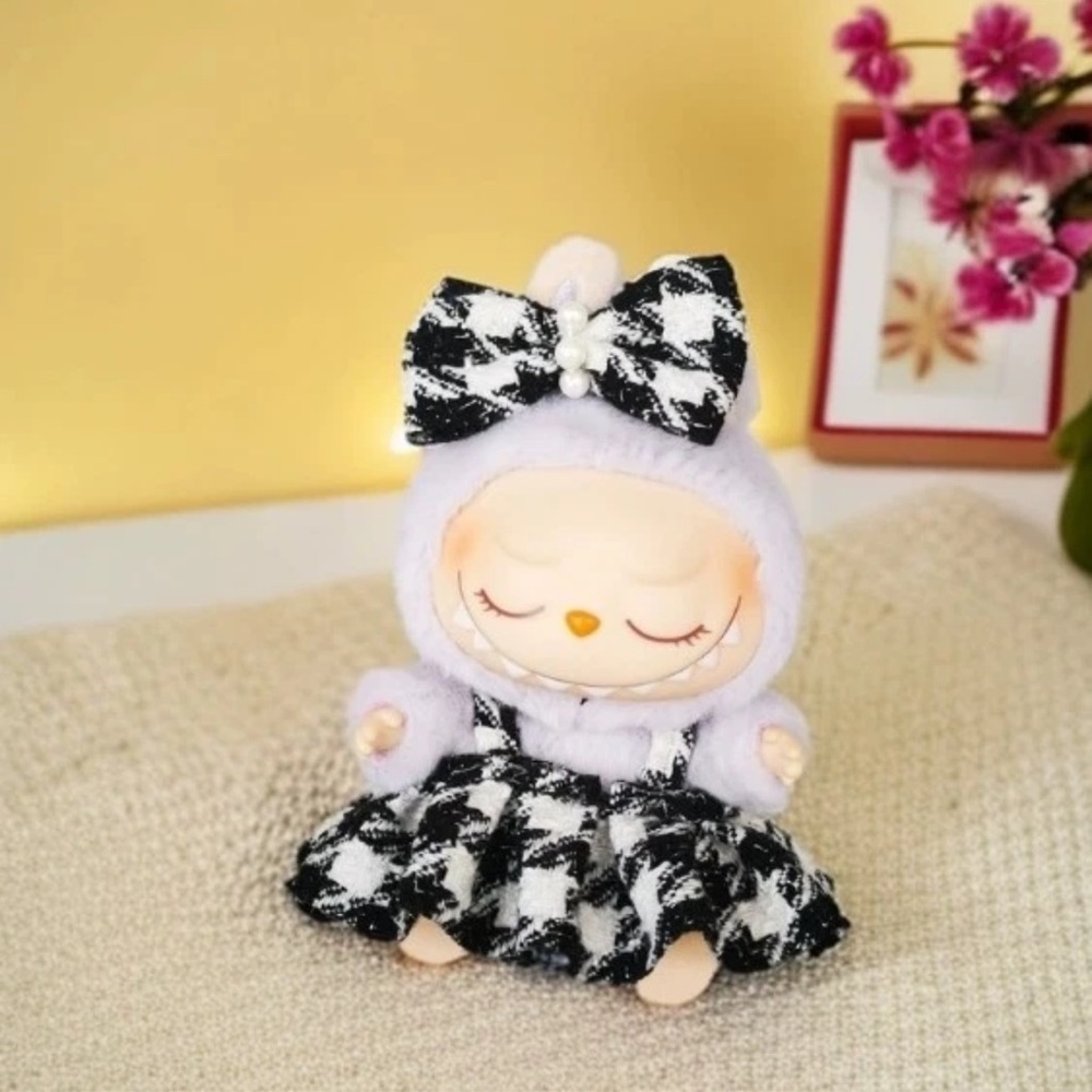 Adorable Plush/labubu Outfit (no doll included.)